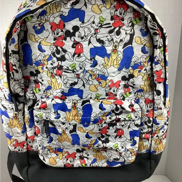 Mickey and Friends Disney Character Print Backpack - Picture 1 of 5